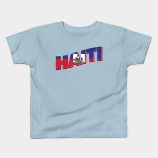 Haiti Vintage style retro souvenir Kids T-Shirt